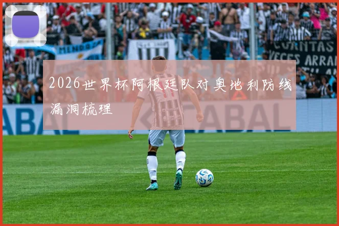 2026世界杯阿根廷队对奥地利防线漏洞梳理
